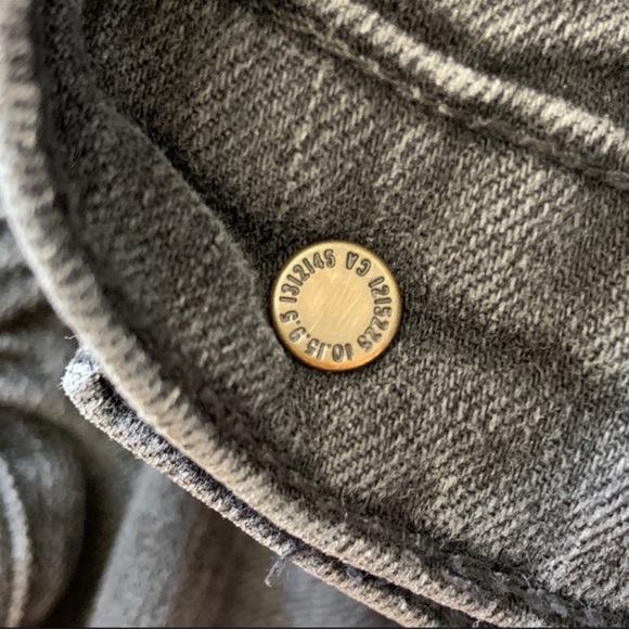 Current/Elliott Spade Ankle in Black Night Faded Black Jeans - Picture 12 of 15